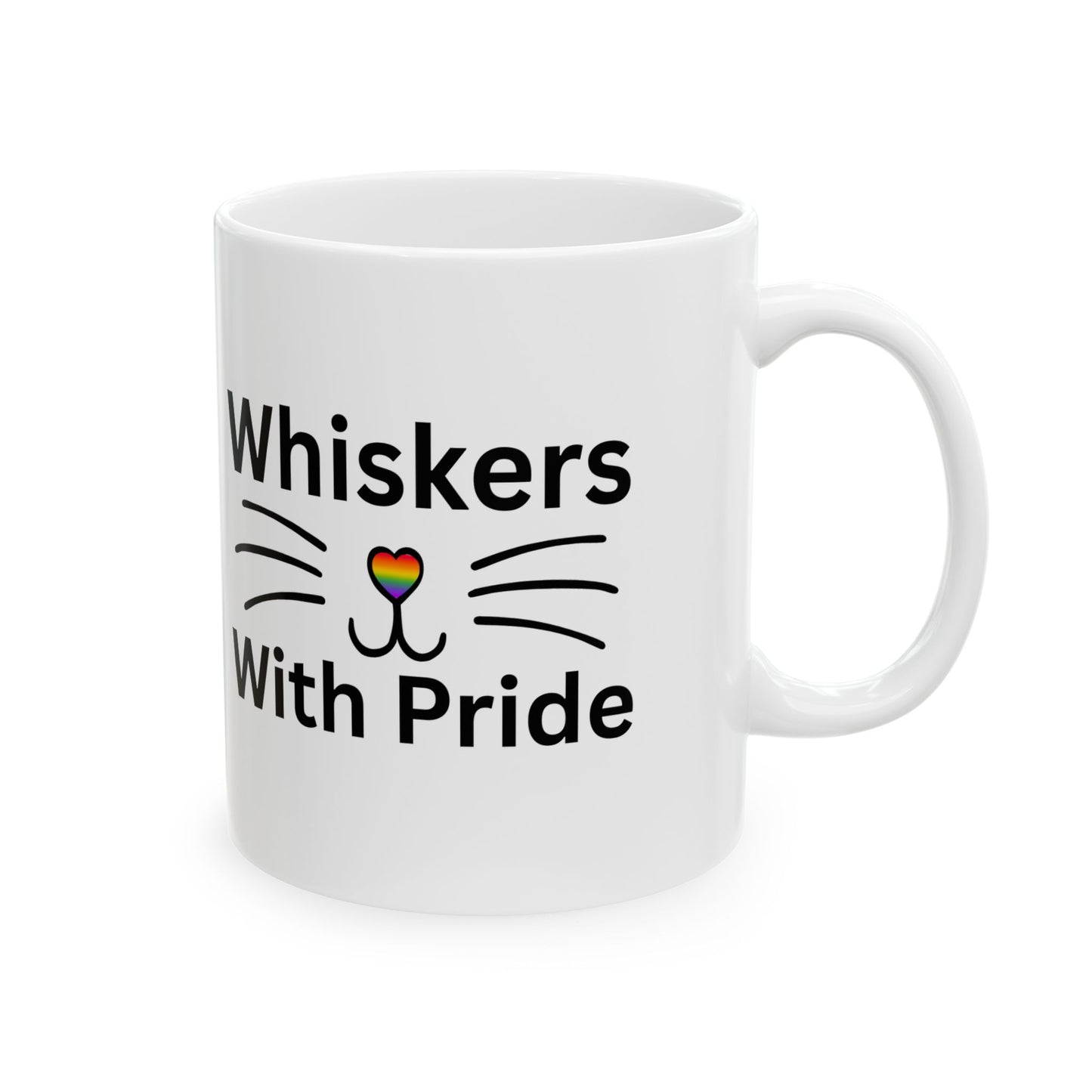 Whiskers with Pride 11oz or 15oz mug