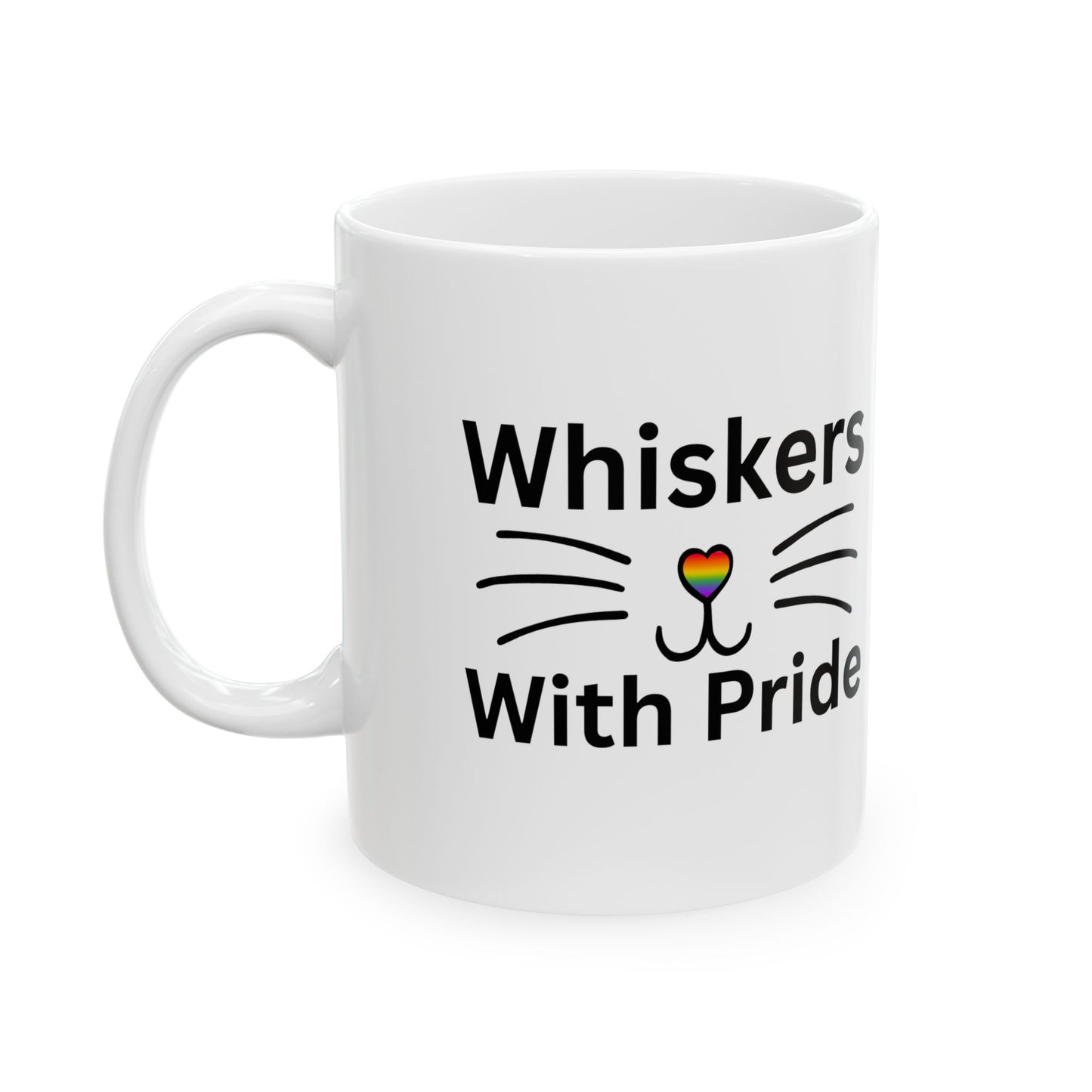 Whiskers with Pride 11oz or 15oz mug