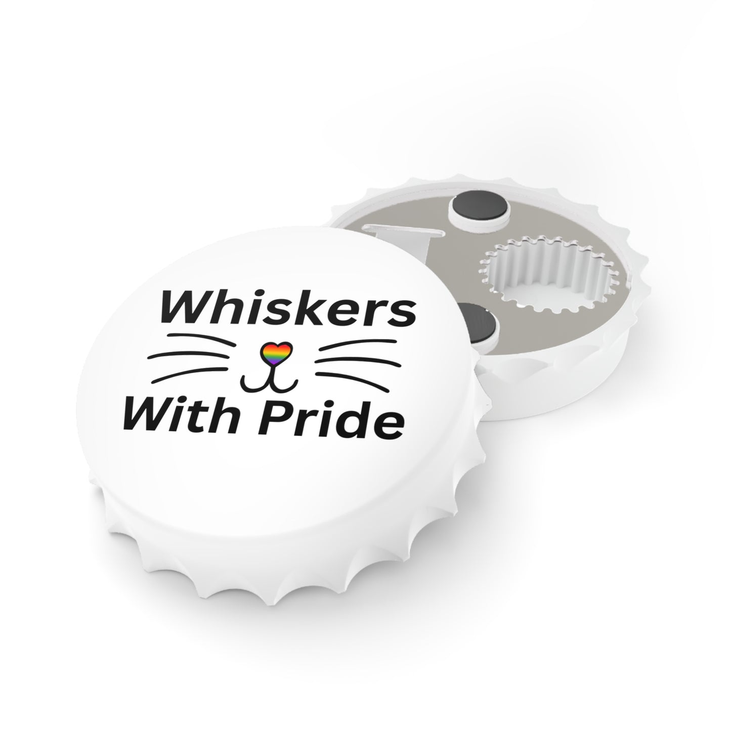 Whiskers with Pride Bottle Opener