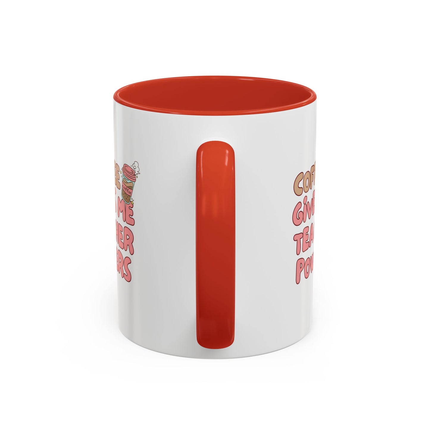 Funny Teacher Coffee Mug - "Coffee Gives Me Teacher Powers" - Perfect Gift for Educators