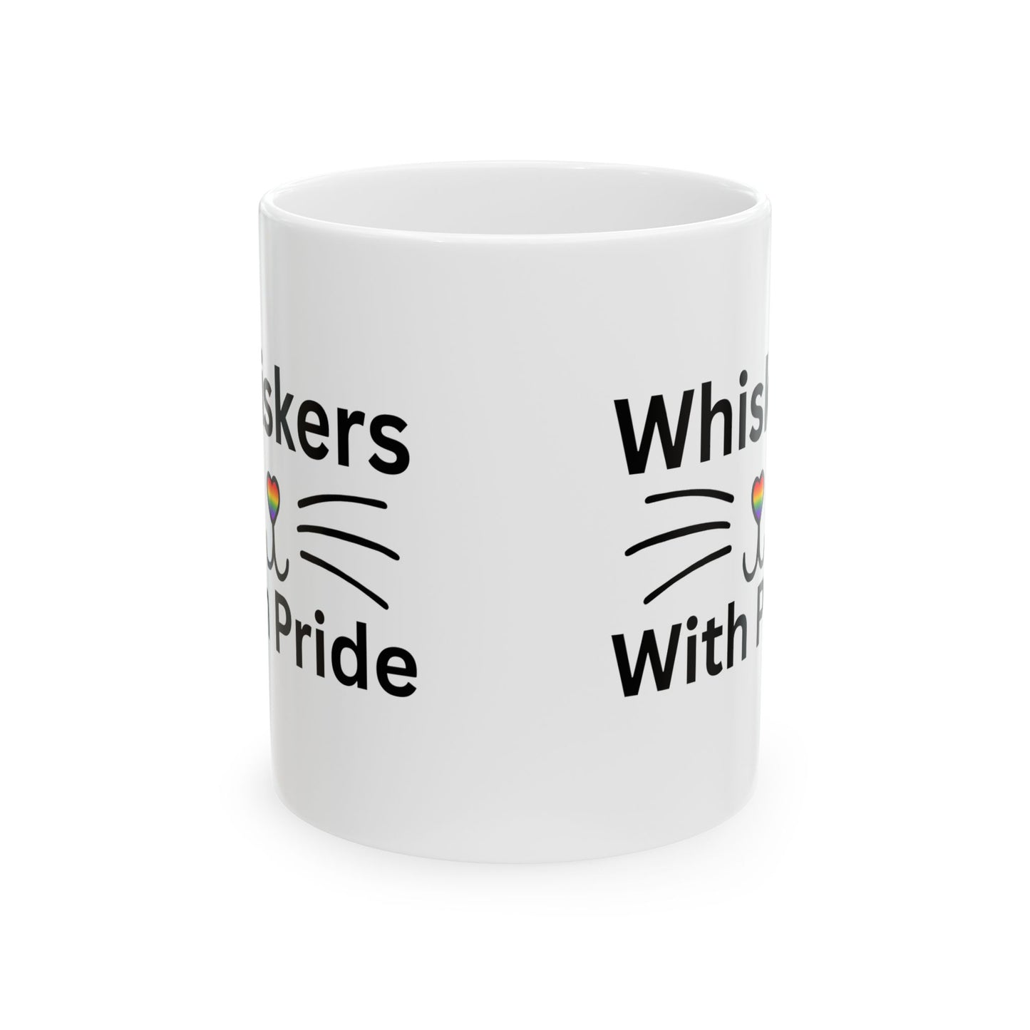 Whiskers with Pride 11oz or 15oz mug