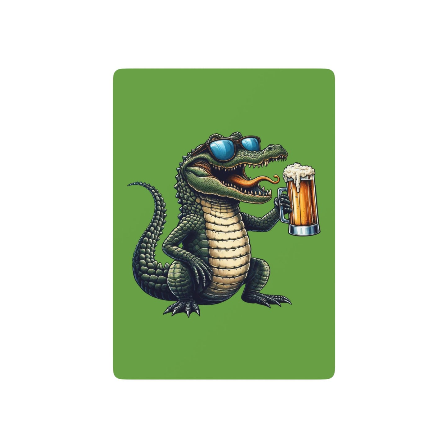 Gator-Themed Poker Playing Cards - Fun for Game Nights, Parties, Gifts, and Collectibles - Unique Design