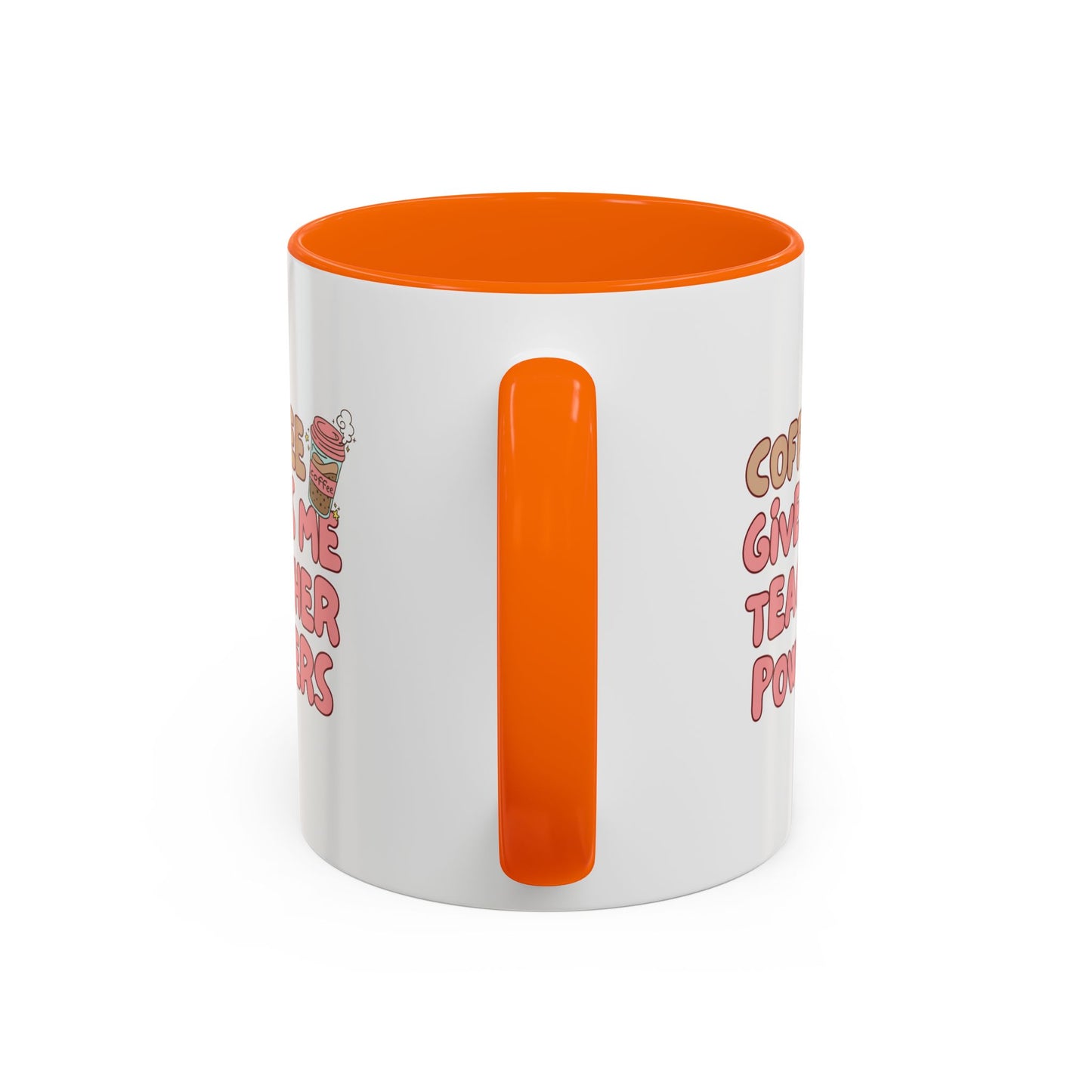 Funny Teacher Coffee Mug - "Coffee Gives Me Teacher Powers" - Perfect Gift for Educators