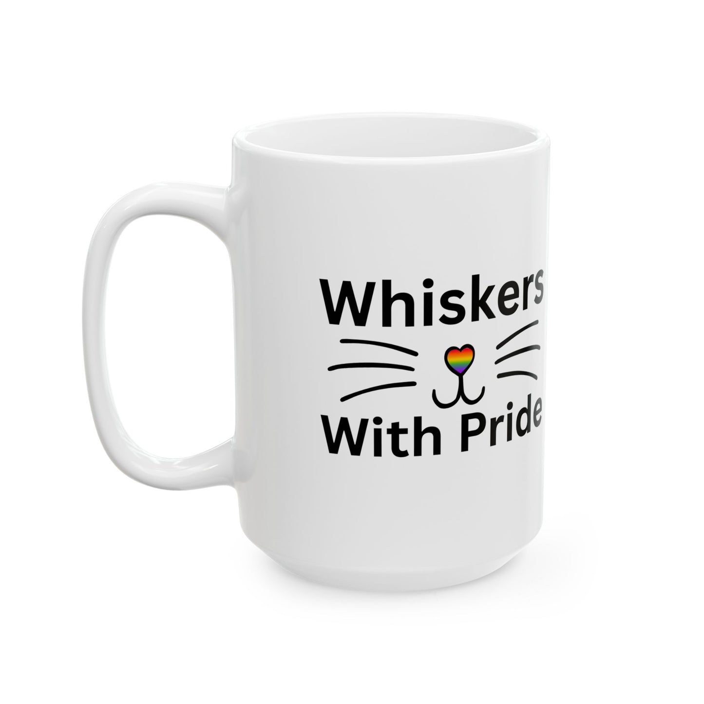 Whiskers with Pride 11oz or 15oz mug