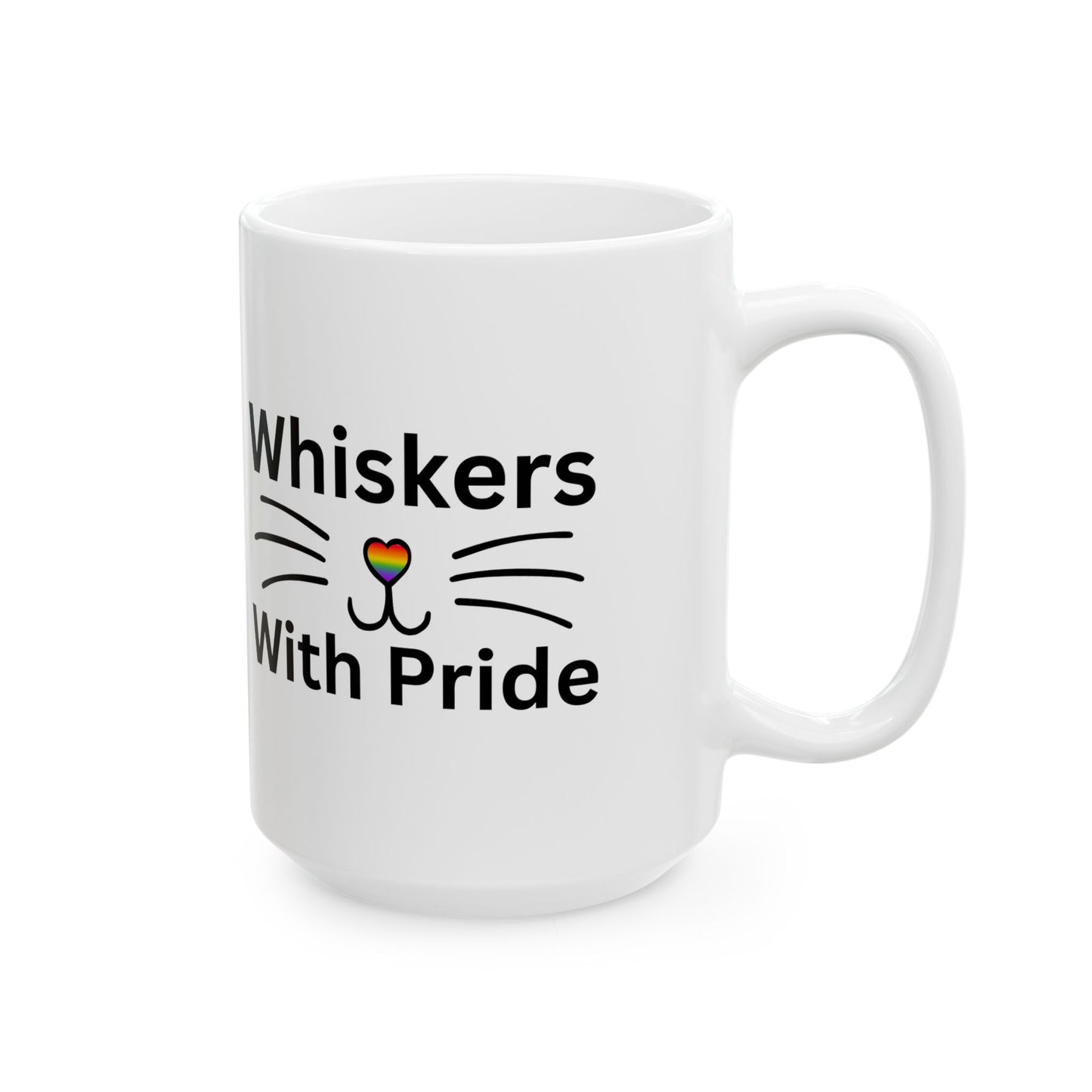 Whiskers with Pride 11oz or 15oz mug