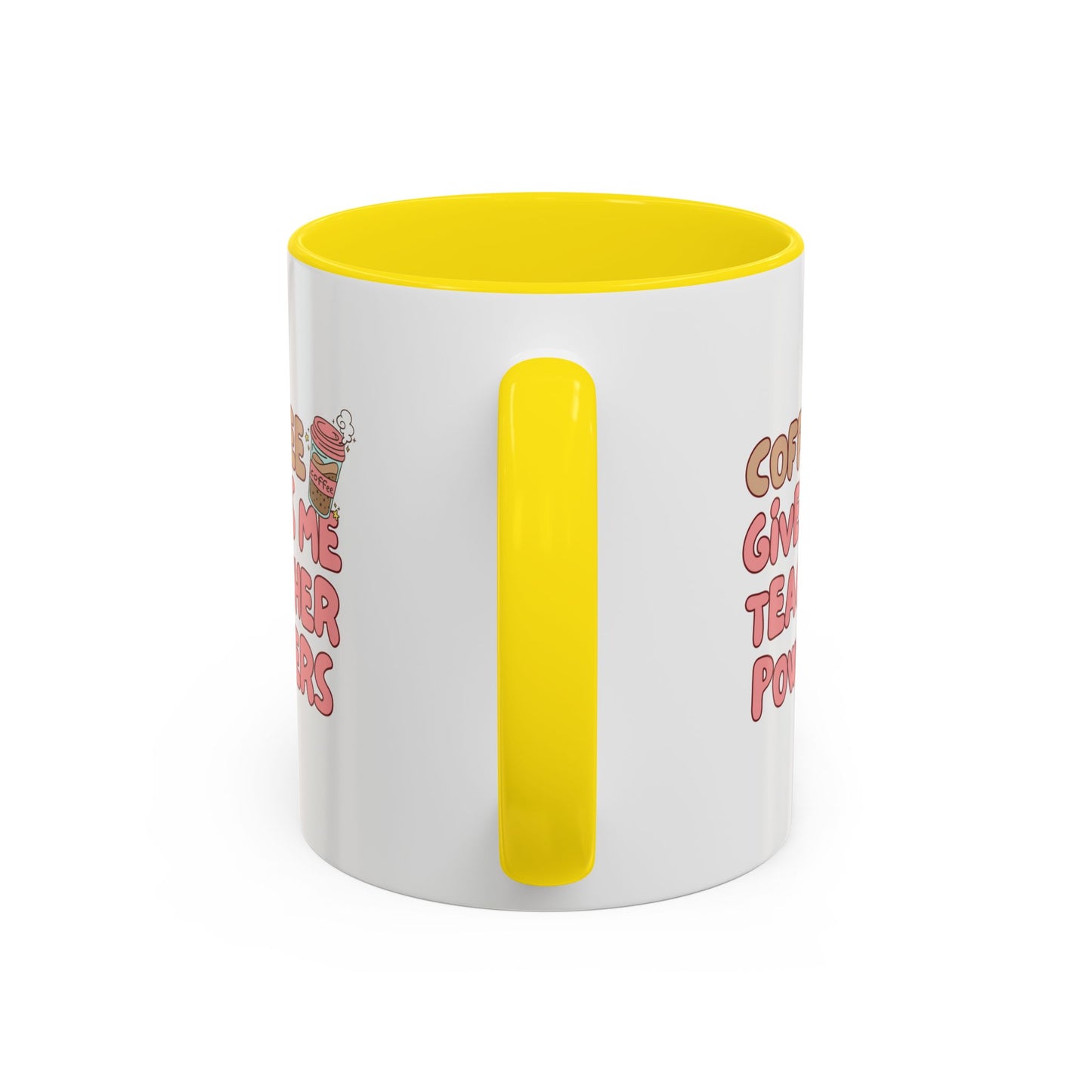 Funny Teacher Coffee Mug - "Coffee Gives Me Teacher Powers" - Perfect Gift for Educators