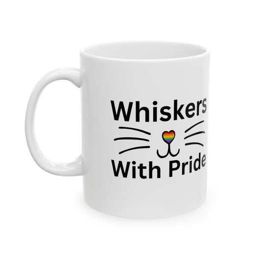 Whiskers with Pride 11oz or 15oz mug
