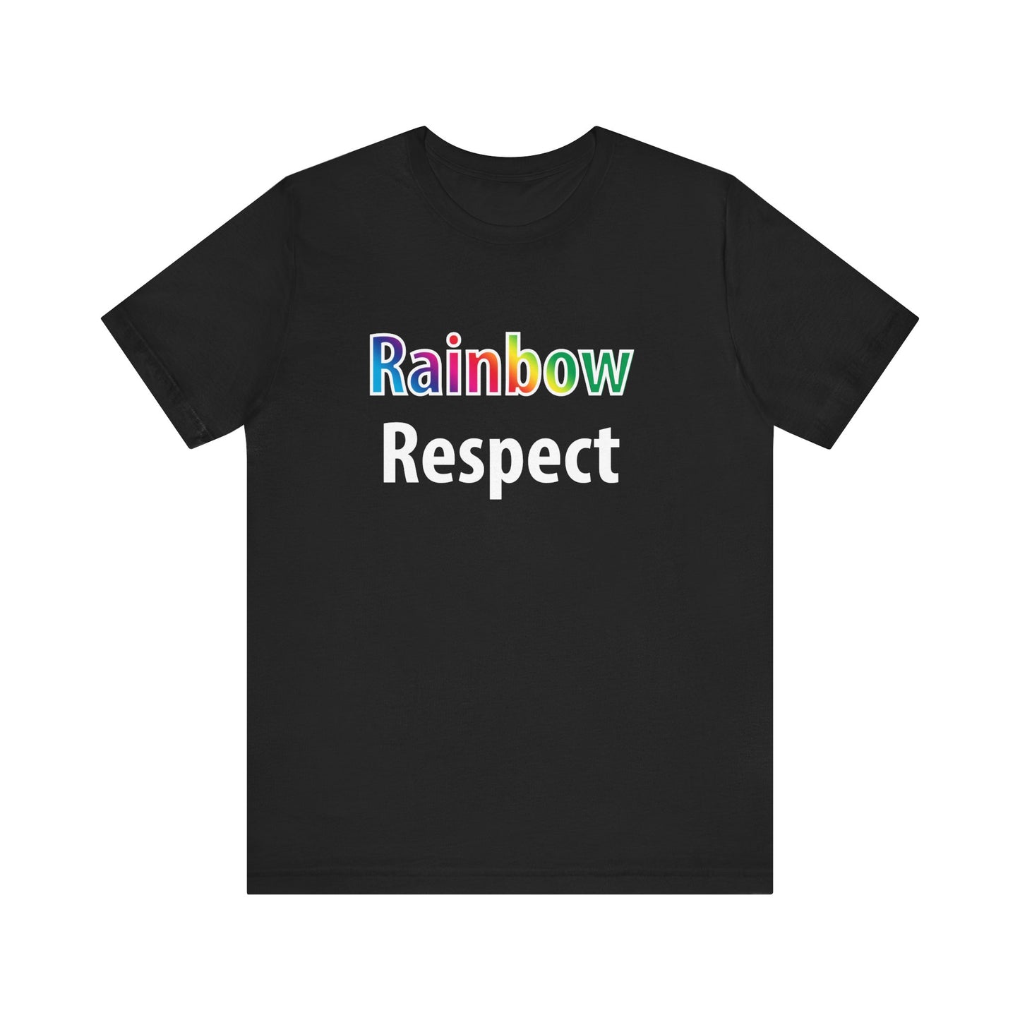 🌈 Rainbow Respect – Pride T-Shirt