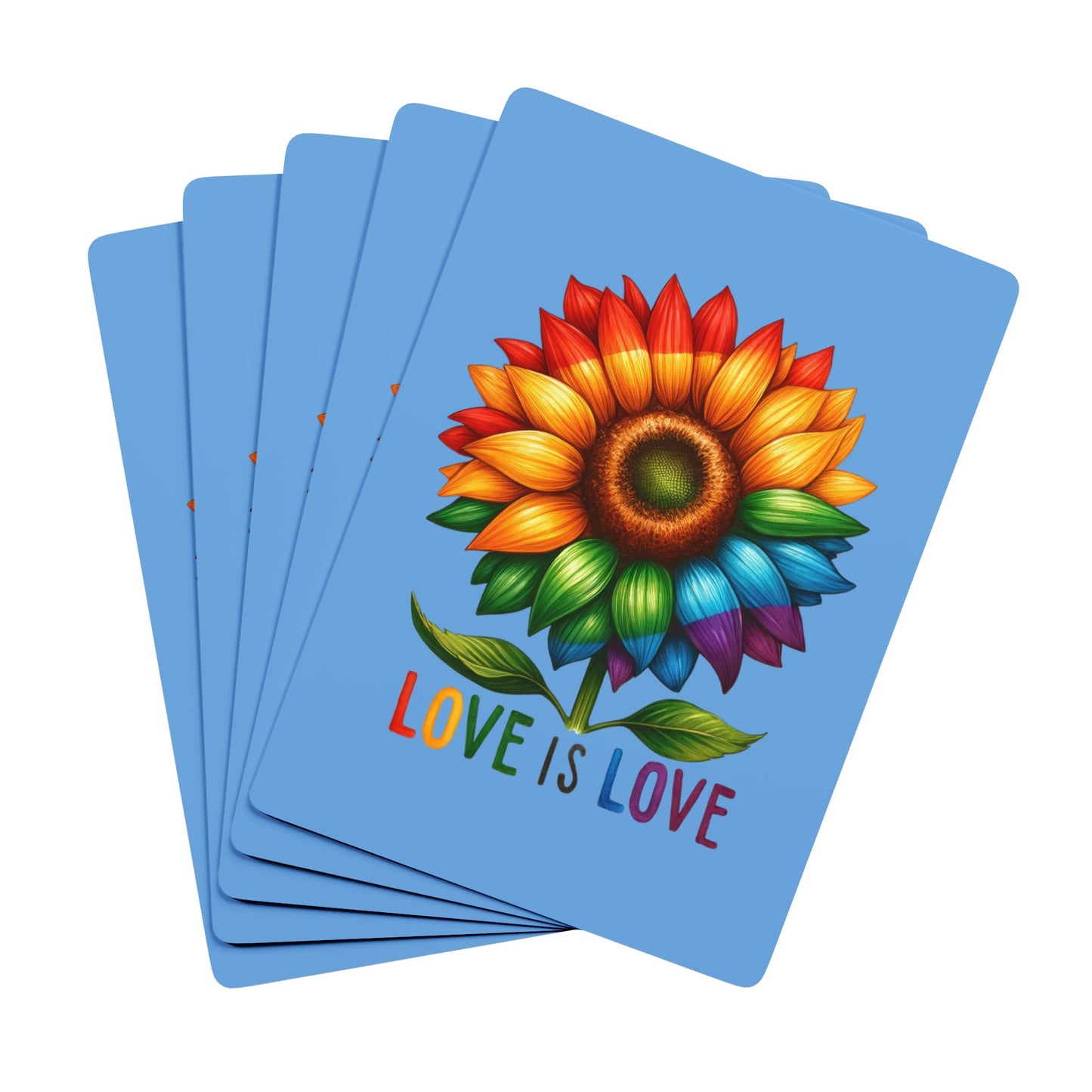 Colorful Poker Playing Cards Set | Love is Love Design | Perfect for Game Nights, LGBTQ+ Celebrations, Gift for Card Players, Home [...]