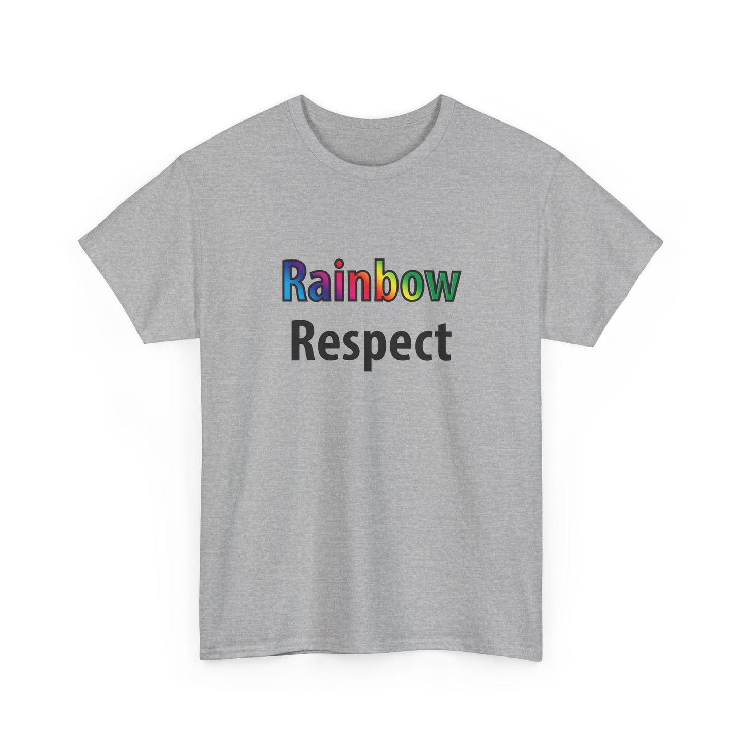 🌈 Rainbow Respect – Pride T-Shirt