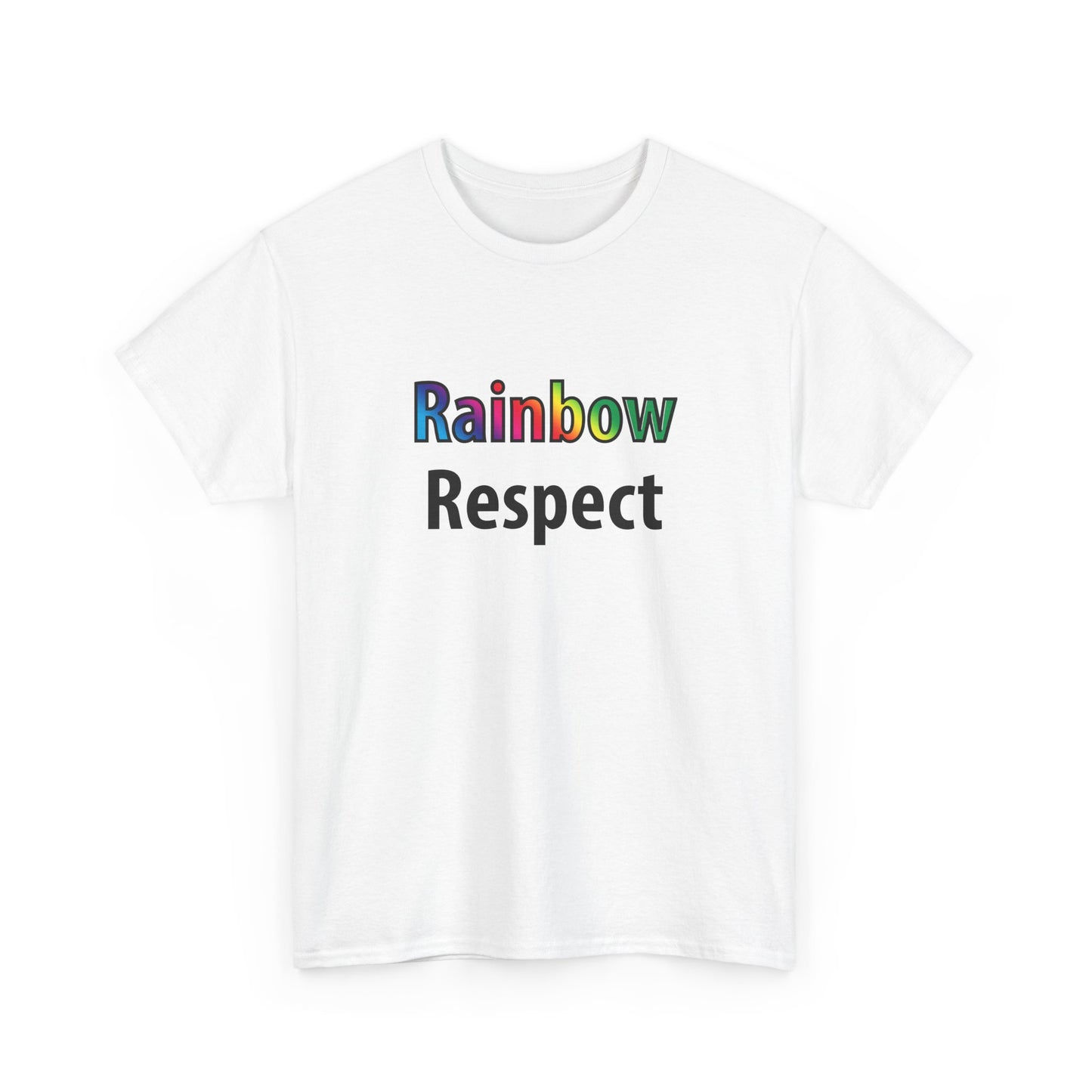 🌈 Rainbow Respect – Pride T-Shirt
