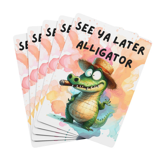 Whimsical Poker Playing Cards - Fun Card Deck for Game Night, Birthday, Gift for Gamers, Collector's Items, Unique Party Accessory