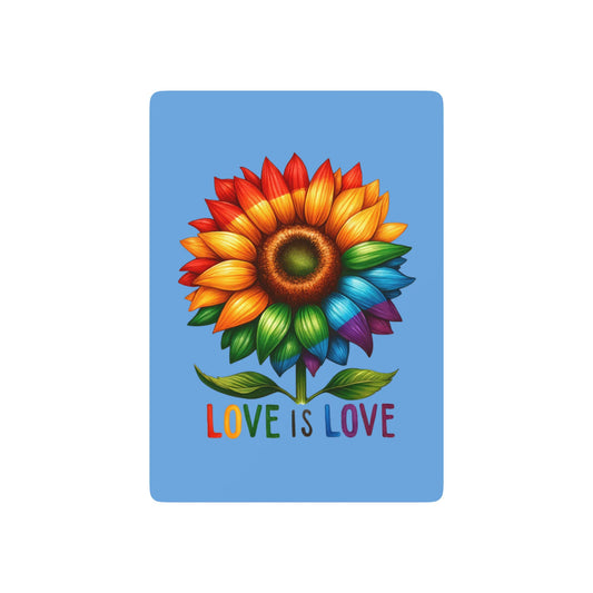Colorful Poker Playing Cards Set | Love is Love Design | Perfect for Game Nights, LGBTQ+ Celebrations, Gift for Card Players, Home [...]
