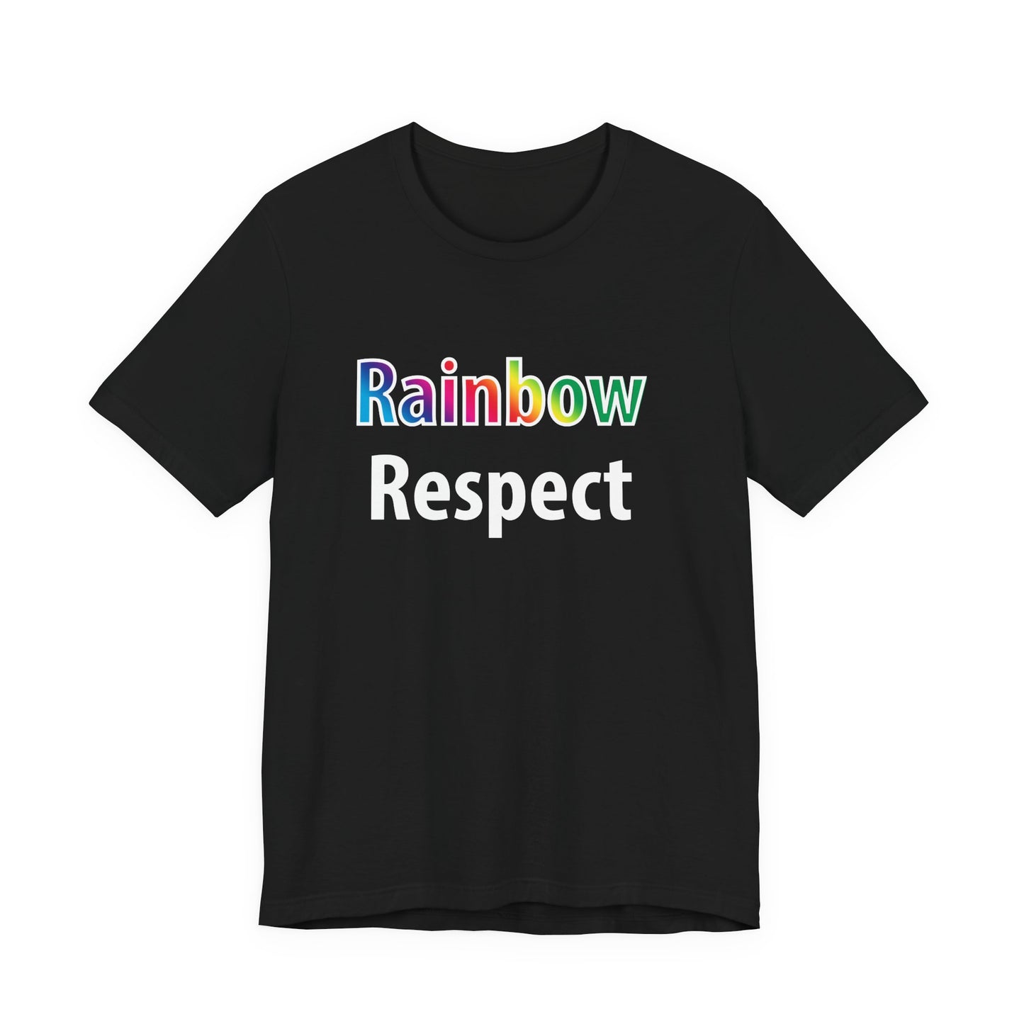🌈 Rainbow Respect – Pride T-Shirt