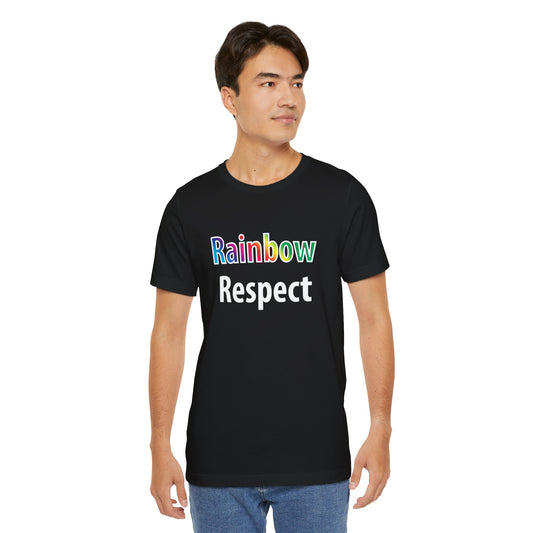 🌈 Rainbow Respect – Pride T-Shirt